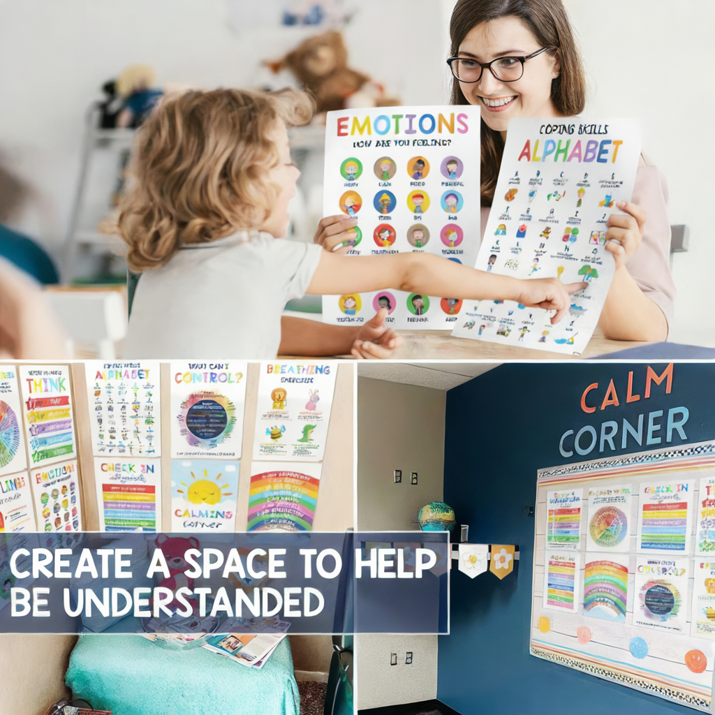 Dazzilia™ 12Pcs Calm & Focus Wall Posters